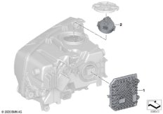 Детали электронного блока фары