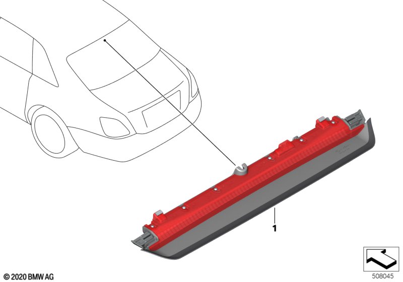 Третий фонарь стоп-сигнала