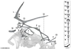 Элемент усиления передней части кузова