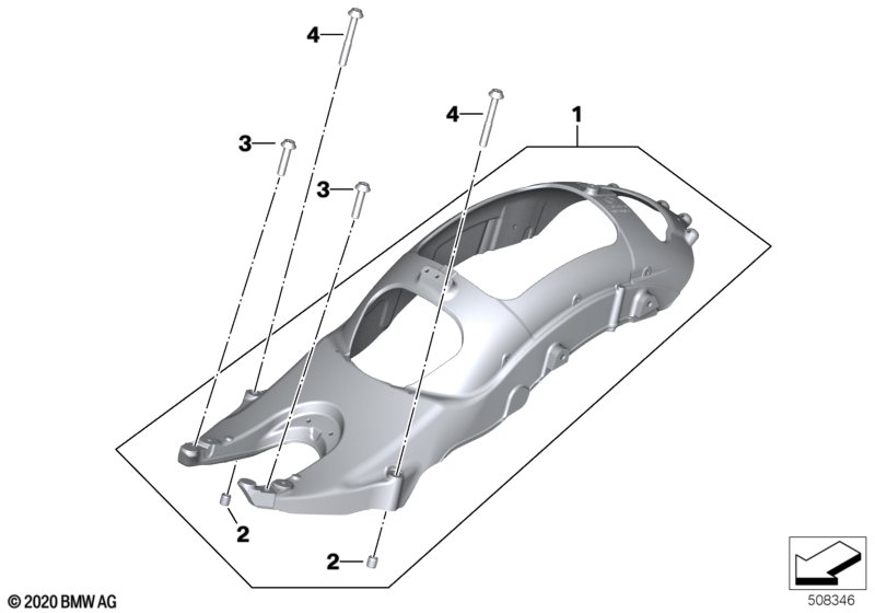 Задняя часть рамы