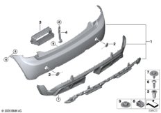 Aerokit облицовка сзади GP