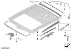 Подъемно-сдвиж.крышка люка навес.оборуд.