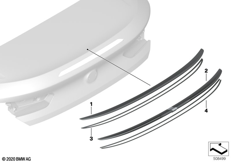 Задний спойлер