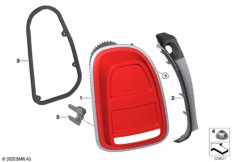 Блок задних фонарей