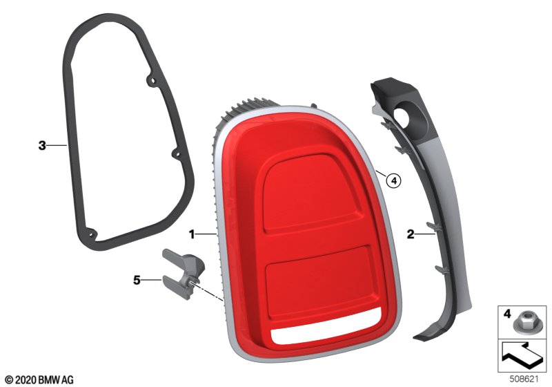 Блок задних фонарей