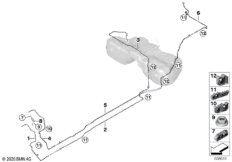 Топливопровод/ элементы крепления