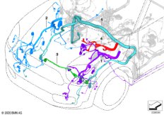 Рем.кабель основ.жгут проводов - впереди