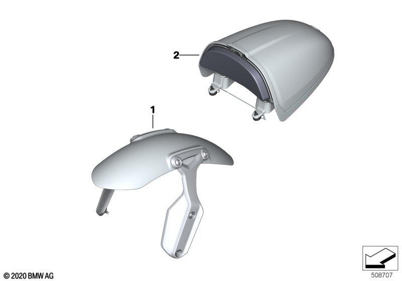 Окраш.детали WH0G белый минерал aurum