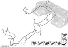 Топливопровод/ элементы крепления