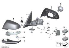 наружное зеркало заднего вида