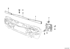детали передка кузова