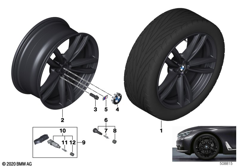 Колесный диск легкосплавный Schwarz Style 647M