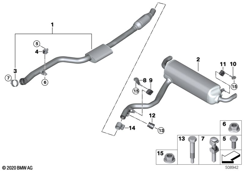 Система выпуска ОГ Зд