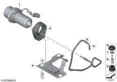Вакуумный насос усилителя тормозов