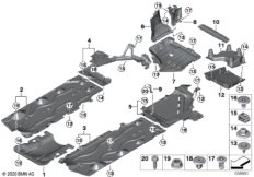 Облицовка днища кузова