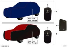 Чехол для автомобиля, в помещ.