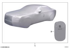 Чехол для автомобиля вне помещ.
