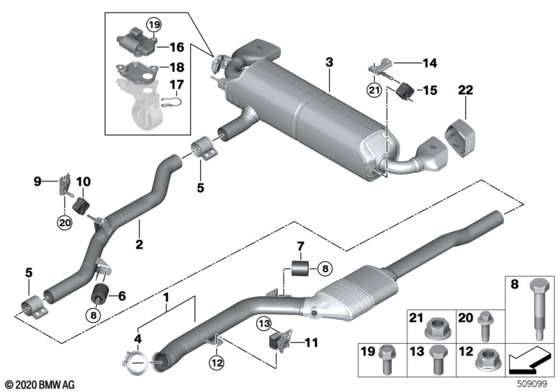 Система выпуска ОГ Зд