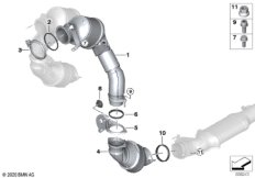 Катализатор рядом с двигателем