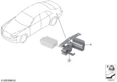 Держ. светового модуля Spirit of Ecstasy