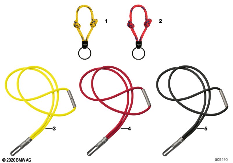 MINI Collection - Schlüsselanhänger 2020