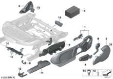 Сиденье Пд накладки сиденья