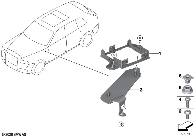 Держатель коммутатора Ethernet