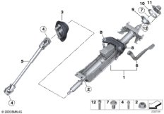 Рул.колонка с мех.приводом/доп.элем.