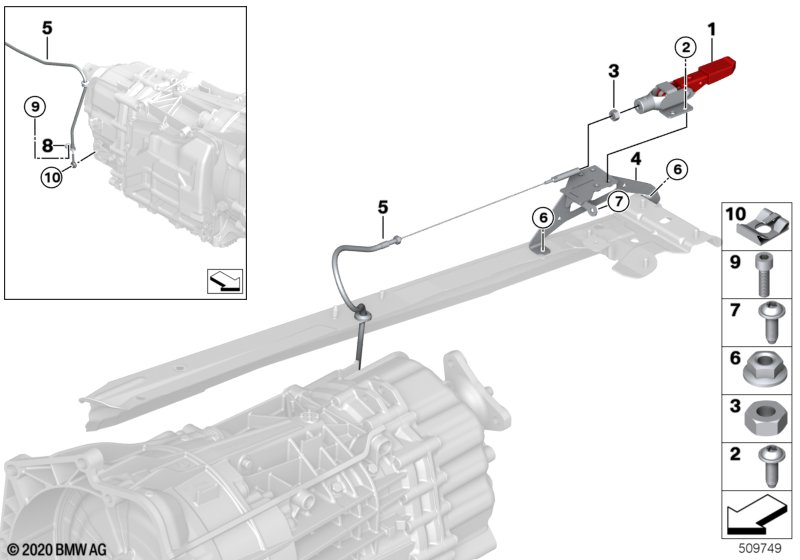 Разблокировка режима "паркинг"