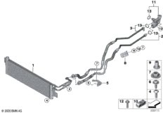 Радиатор охл.масла КПП/трубопр.масл.рад.
