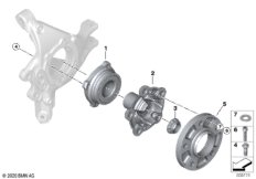 Полуось задн.моста/подшипн.ступ.колеса