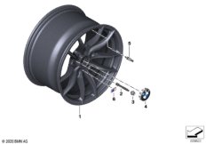 дисковое колесо легкосплавное