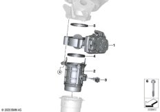 Корпус дроссельной заслонки