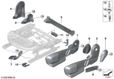 Сиденье Пд накладки сиденья