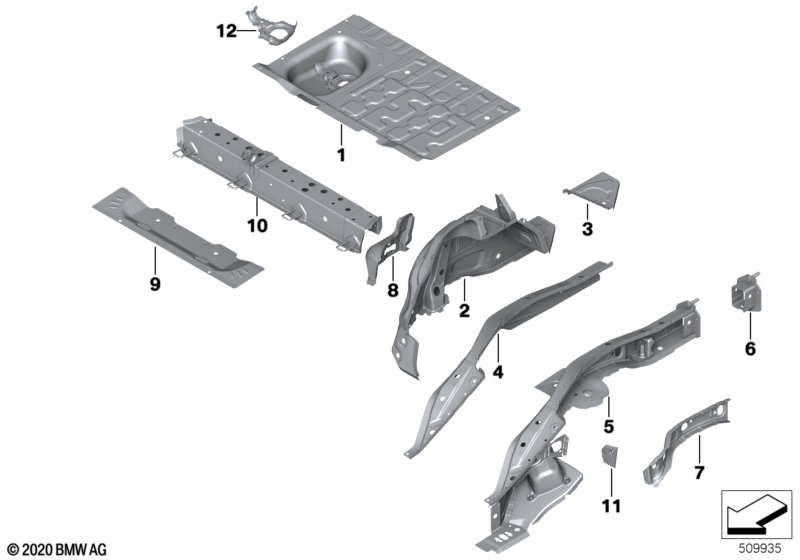 Брызговик Зд/детали днища