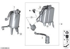 Фильтр с акт.углем/вентил.с.подачи топл.