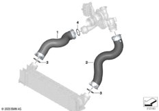 Воздуховод наддувочного воздуха