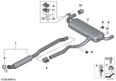 Система выпуска ОГ Зд