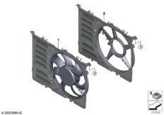 Кожух вентилятора-дополнительн.элементы