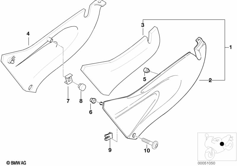 Накладка боковая