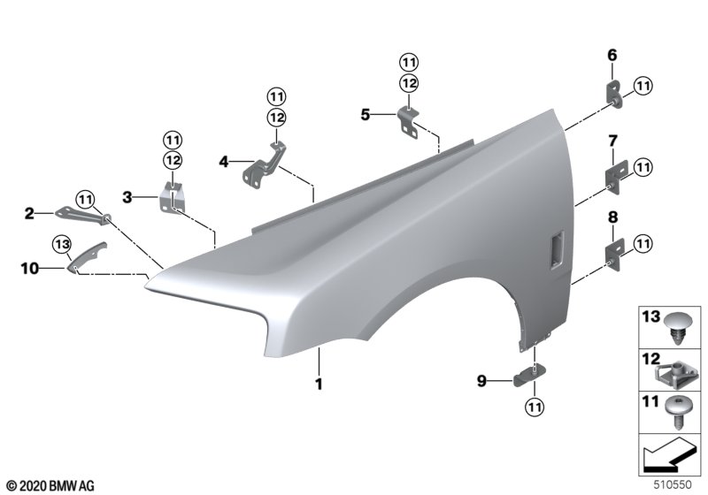 Крыло Пд/дополнительные элементы