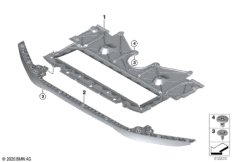 Экран моторного отсека
