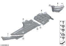 Облицовка днища кузова