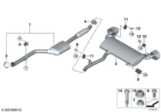 Система выпуска ОГ Зд