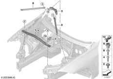 Элемент усиления передней части кузова