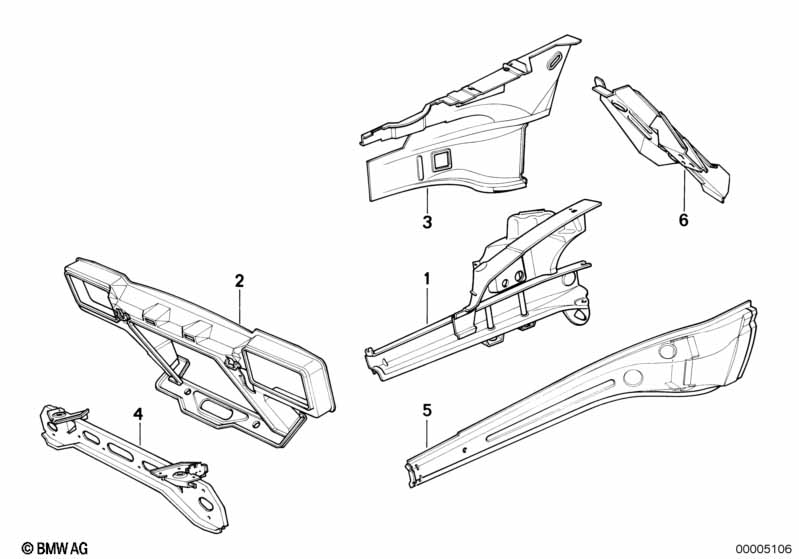 Колесная ниша/лонжерон