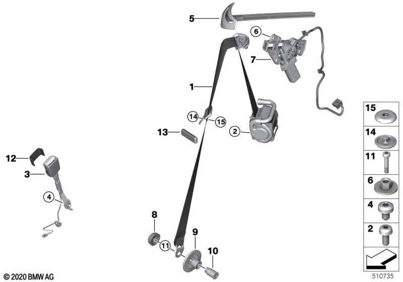 Ремень безопасности Пд