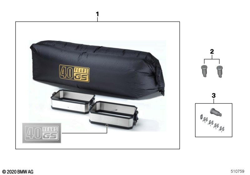 Расширитель объема алюминиевого кофра