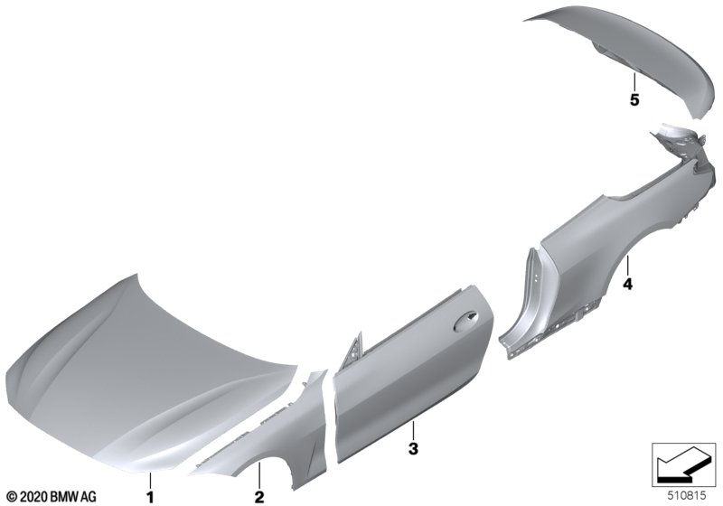 G22 крыло левое переднее