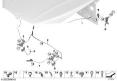 Капот/система замков